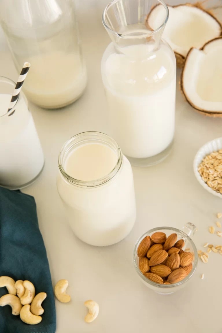 Distintos tipos de leche